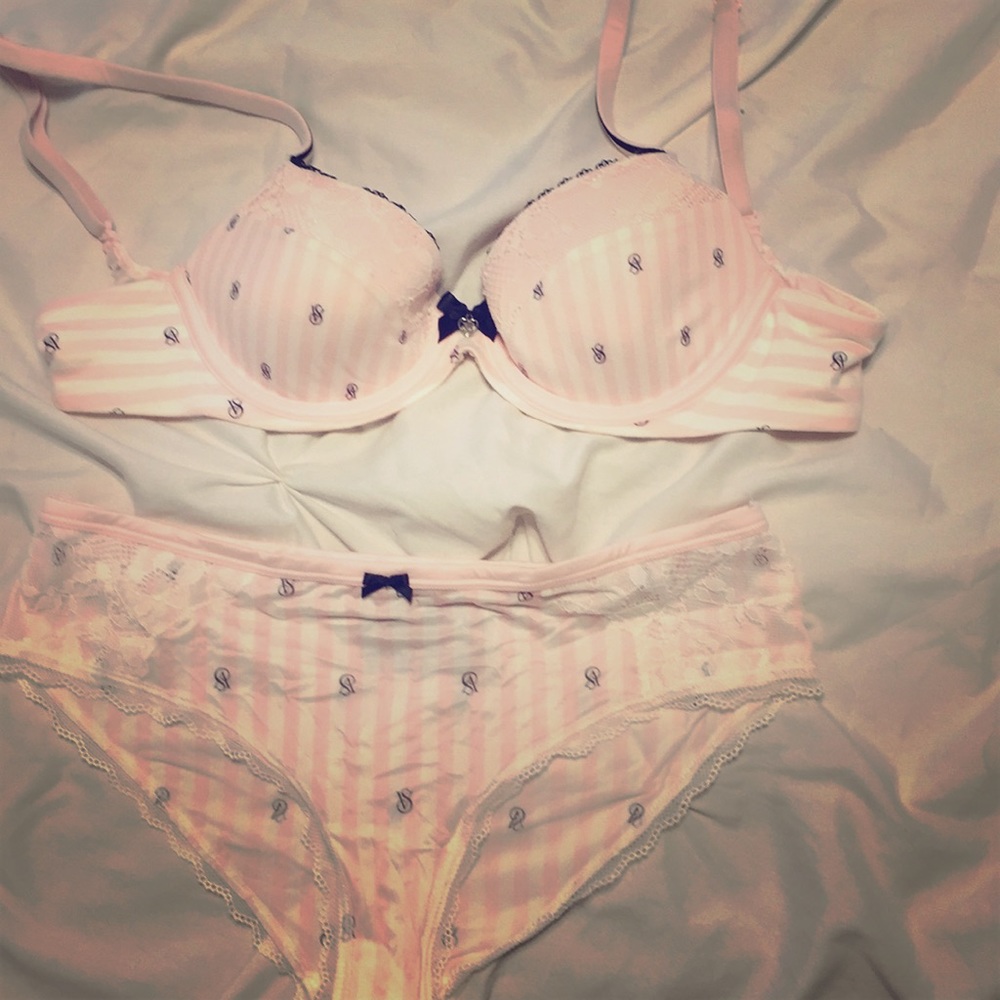 Bra and panty piece